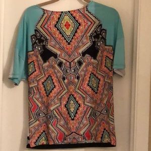 🔴3/20 Loose colorful blouse